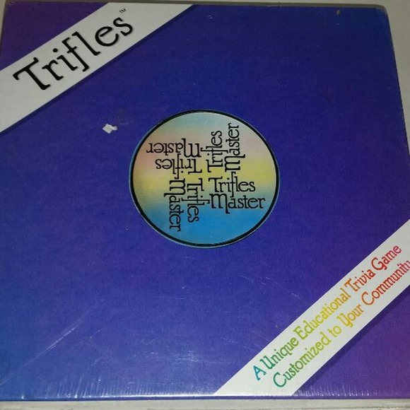 1985 Trifles Board Game Sealed Educational Trivia - Picture 1 of 2
